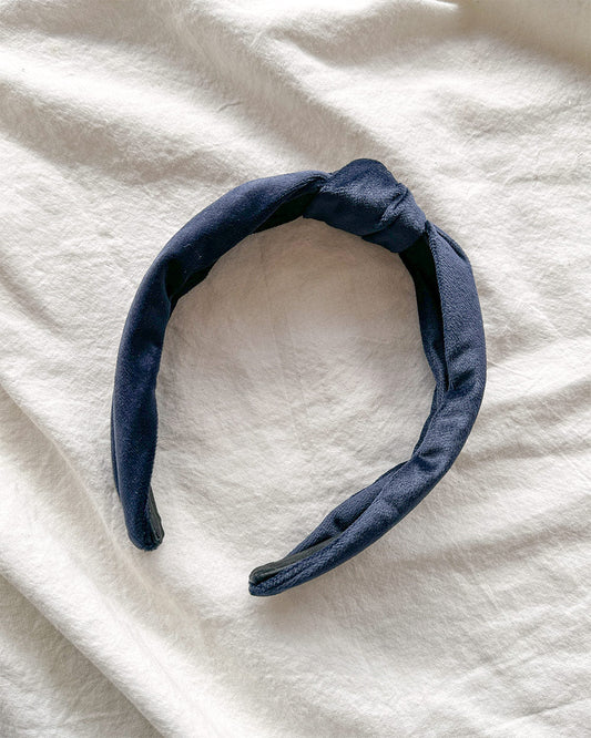 Waldorf Headband - Navy