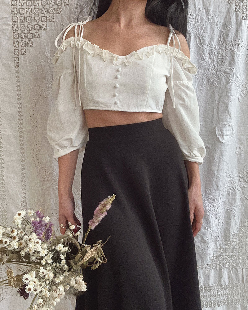 Modern Renaissance Crop Top